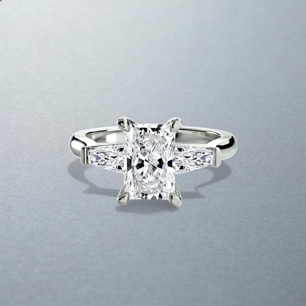 The Alexandra three stone ring