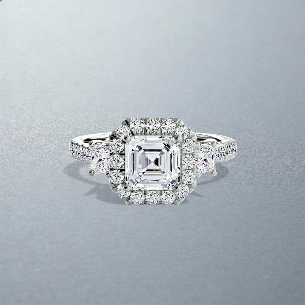 The Amalia Halo Ring