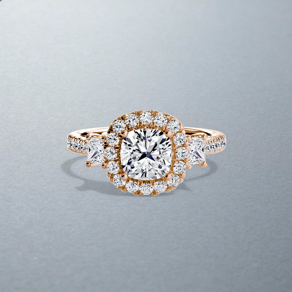 The Amalia Halo Ring