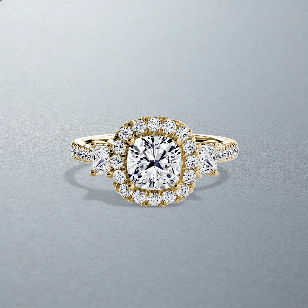 The Amalia Halo Ring