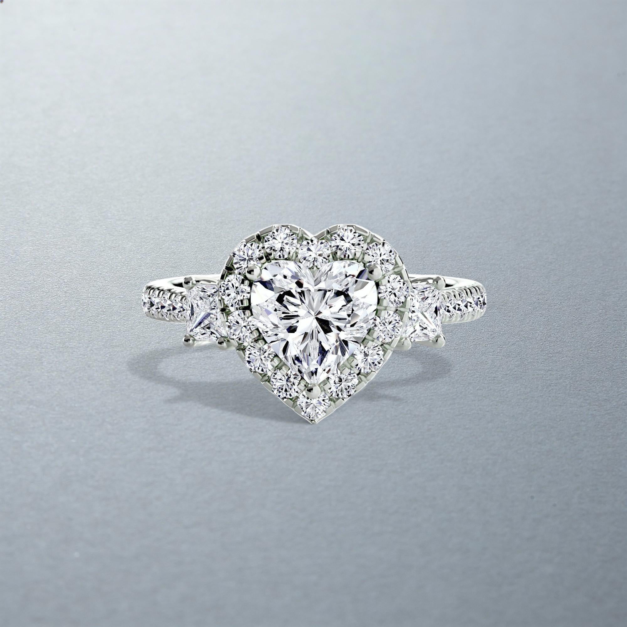 The Amalia Halo Ring