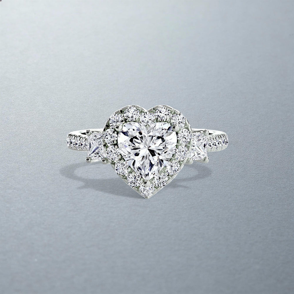 The Amalia Halo Ring