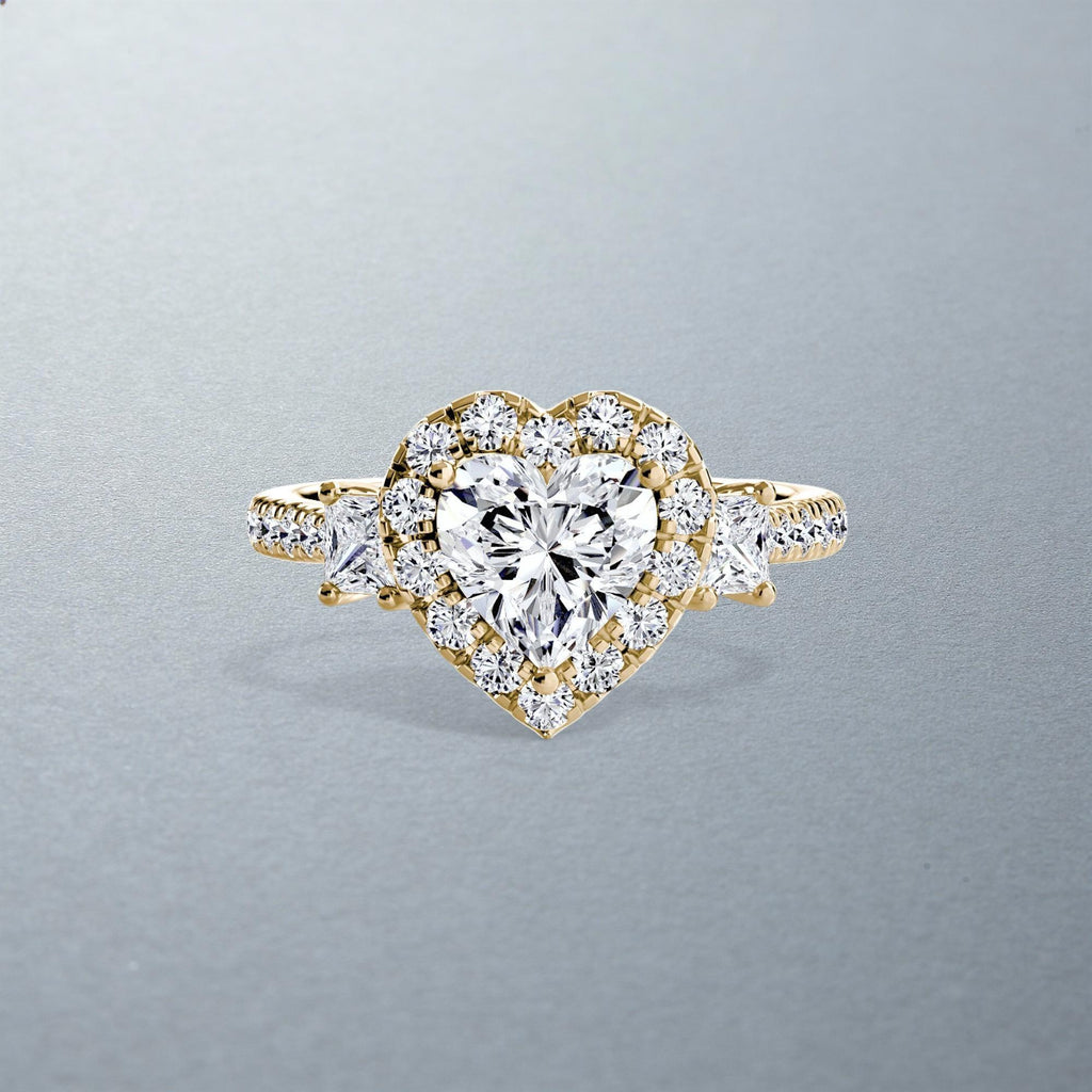 The Amalia Halo Ring