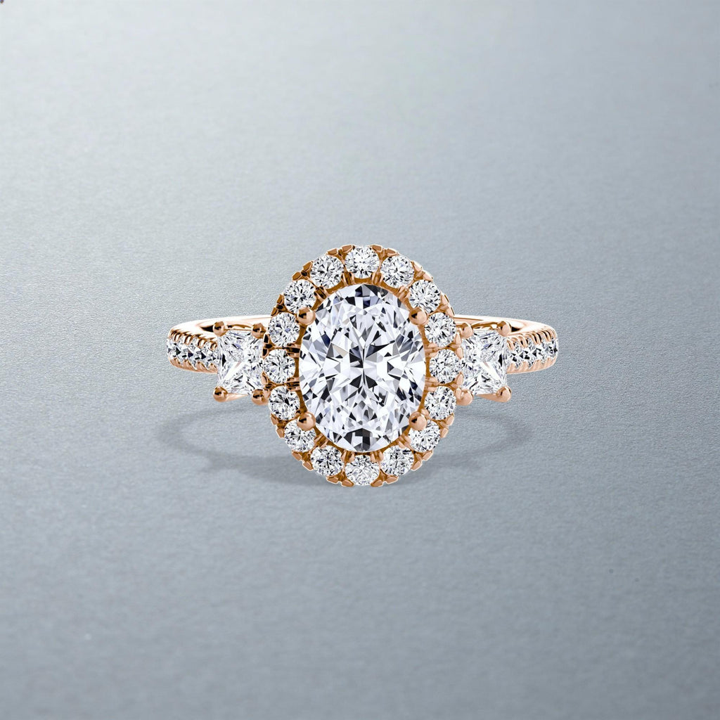 The Amalia Halo Ring