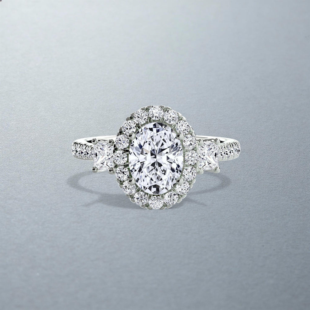 The Amalia Halo Ring