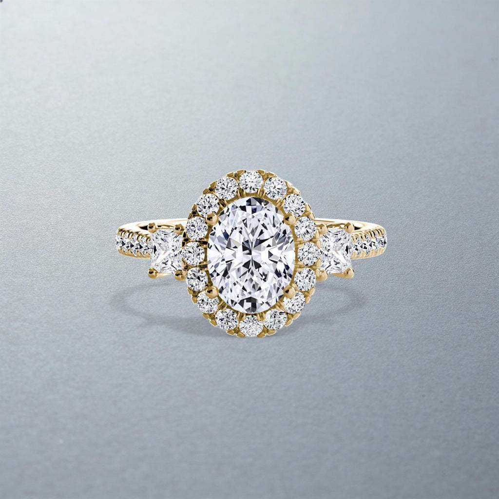 The Amalia Halo Ring