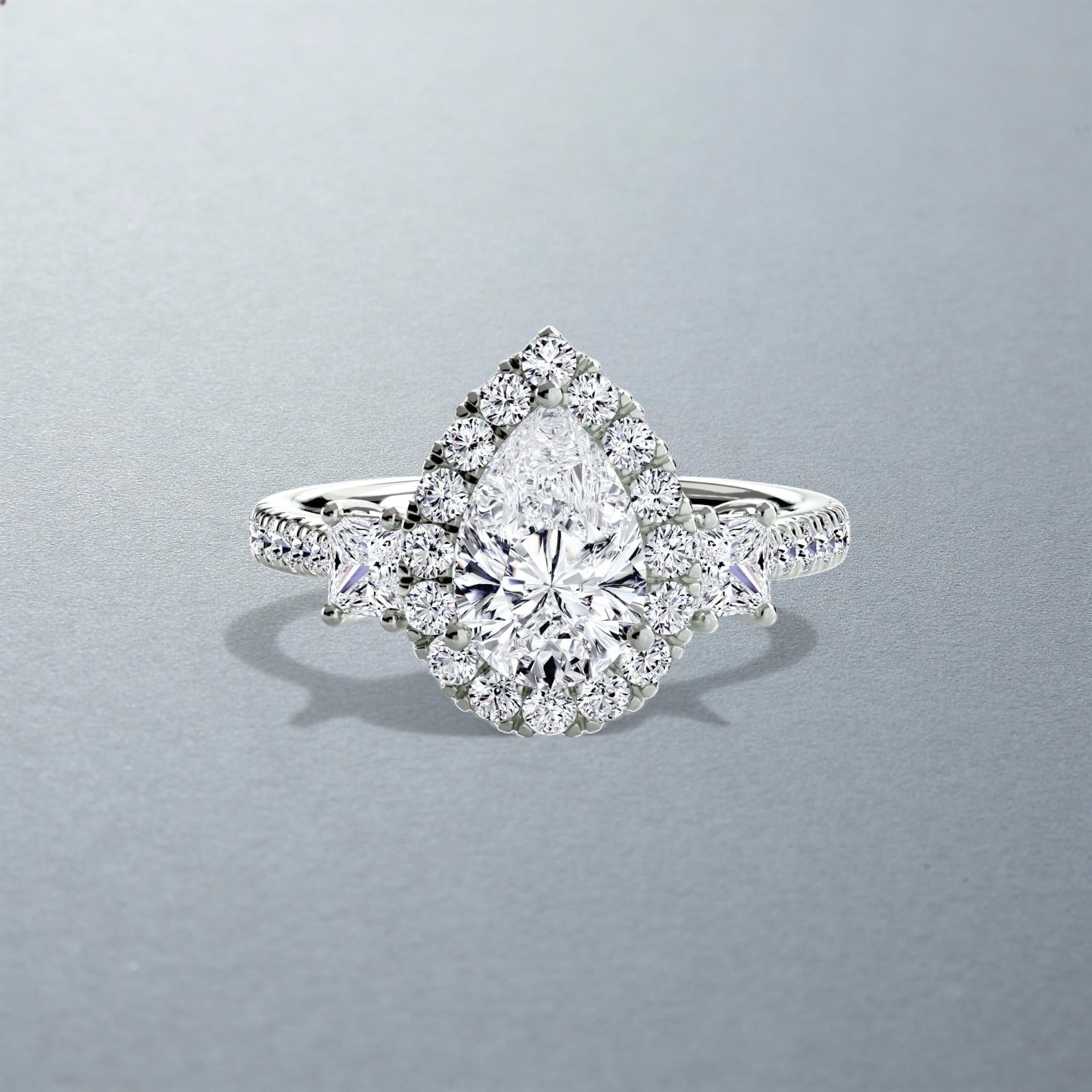 The Amalia Halo Ring