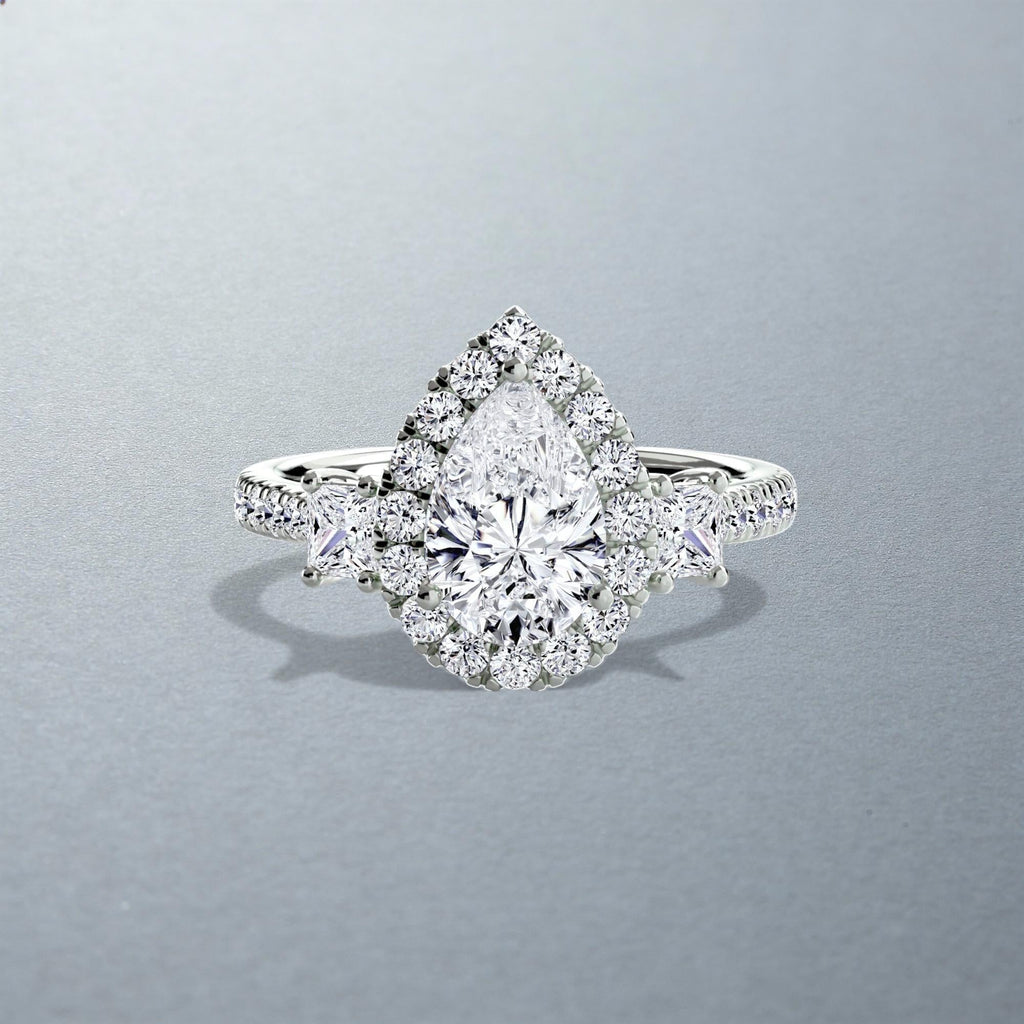 The Amalia Halo Ring