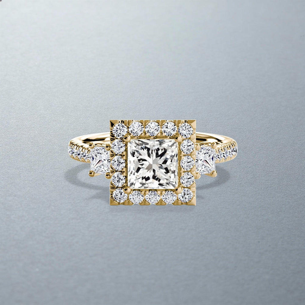 The Amalia Halo Ring