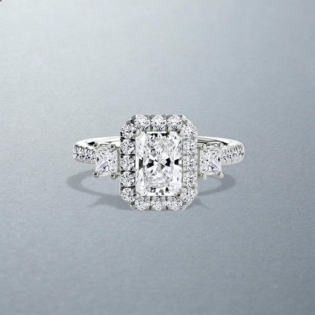 The Amalia Halo Ring