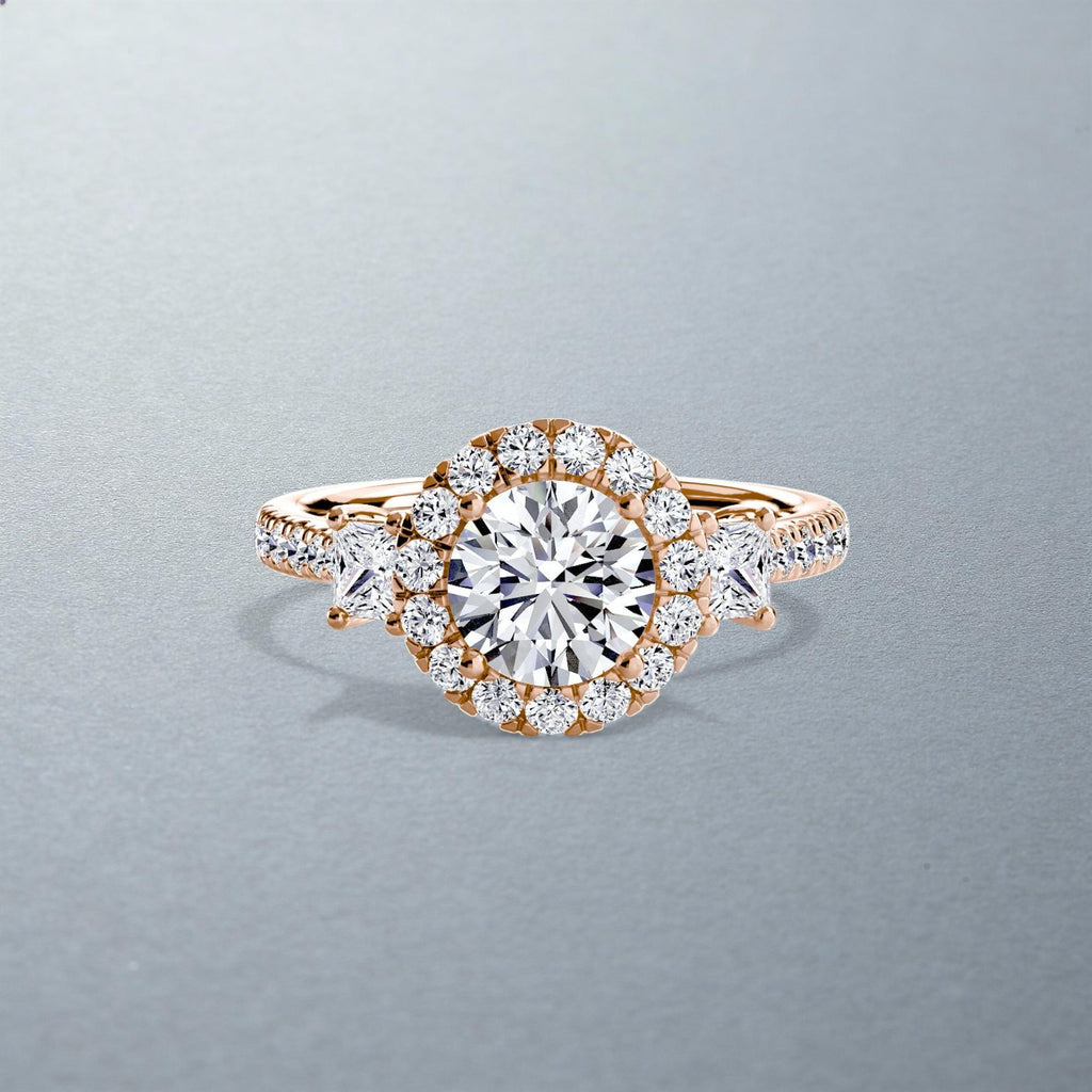 The Amalia Halo Ring