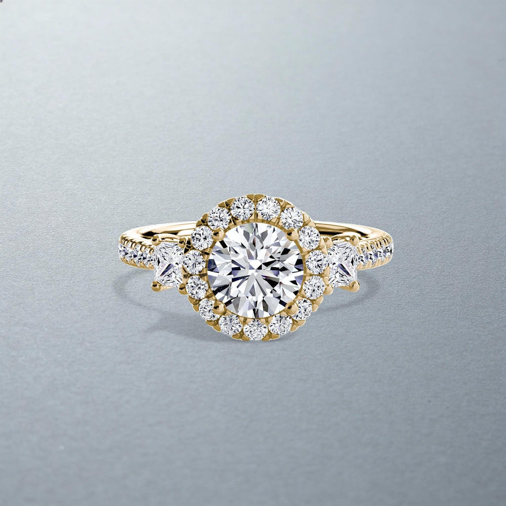 The Amalia Halo Ring