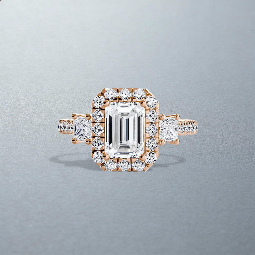 The Amalia Halo Ring