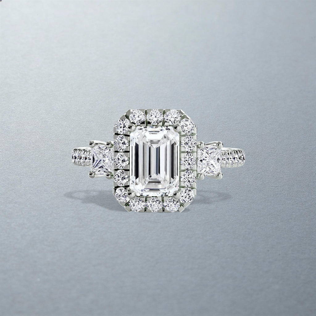 The Amalia Halo Ring