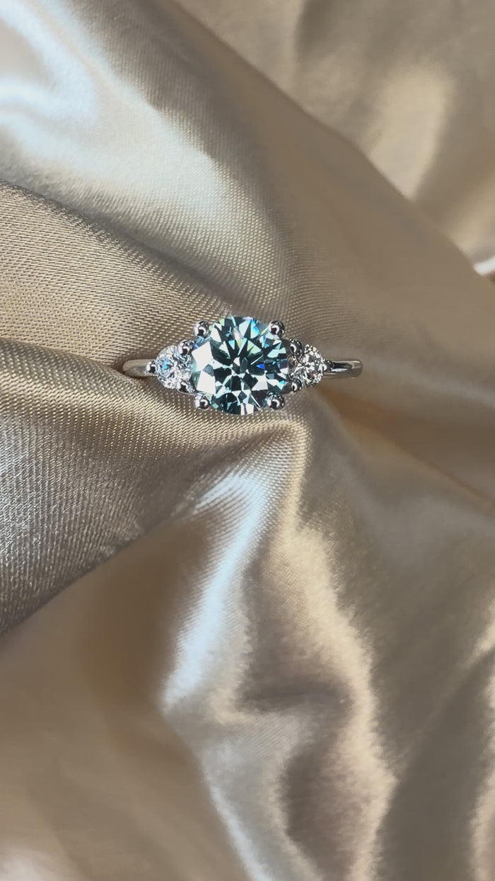 Custom - Three Stone ring