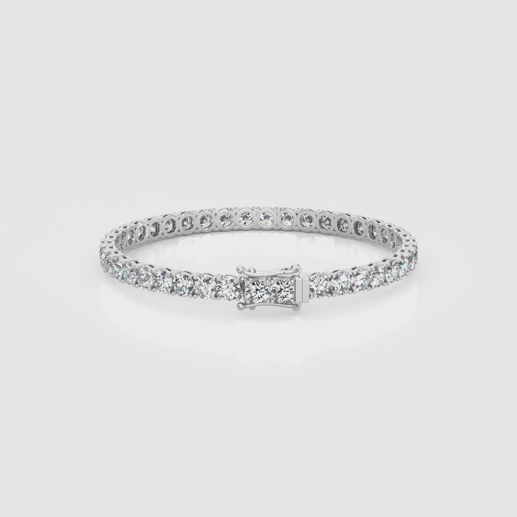 10.25ct Lab Diamond Tennis Bracelet (DEF/VS)