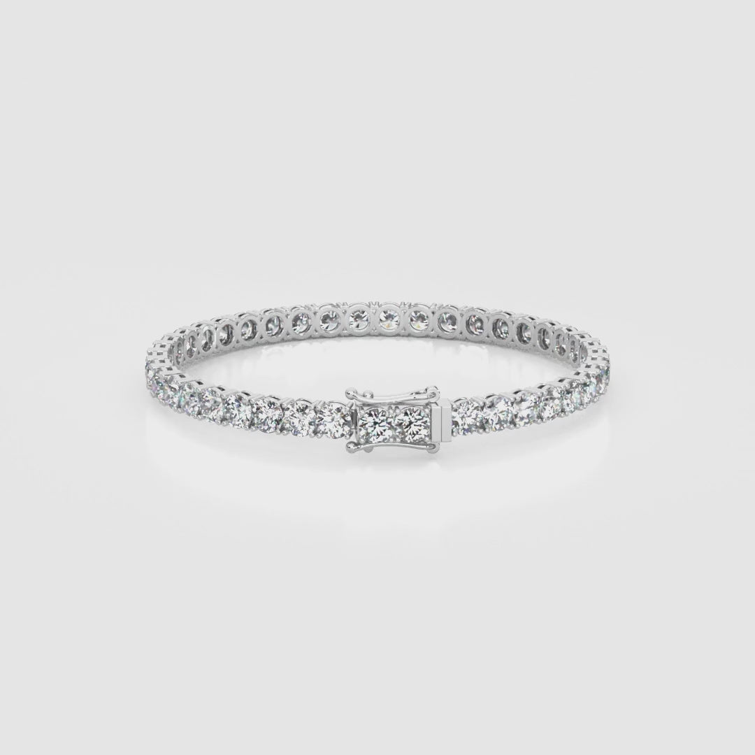 10.25ct Lab Diamond Tennis Bracelet (DEF/VS)