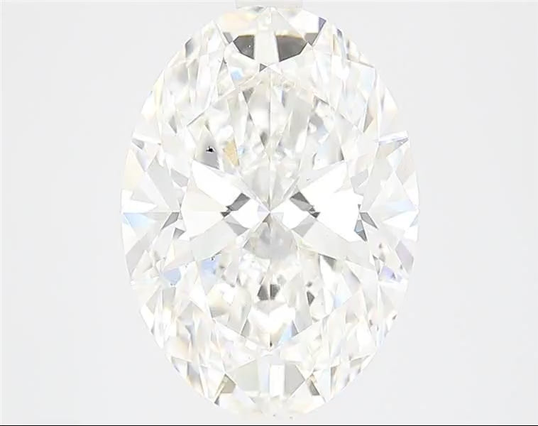 3.78ct Oval Lab Grown Diamond (Colour F, Clarity VS2, IGI Certified)