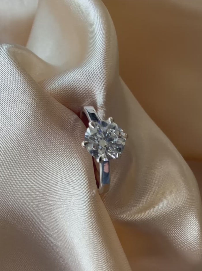 6 prong solitaire setting