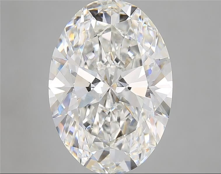 6.02ct Oval Lab Grown Diamond (Colour F, Clarity VVS2, IGI Certified)